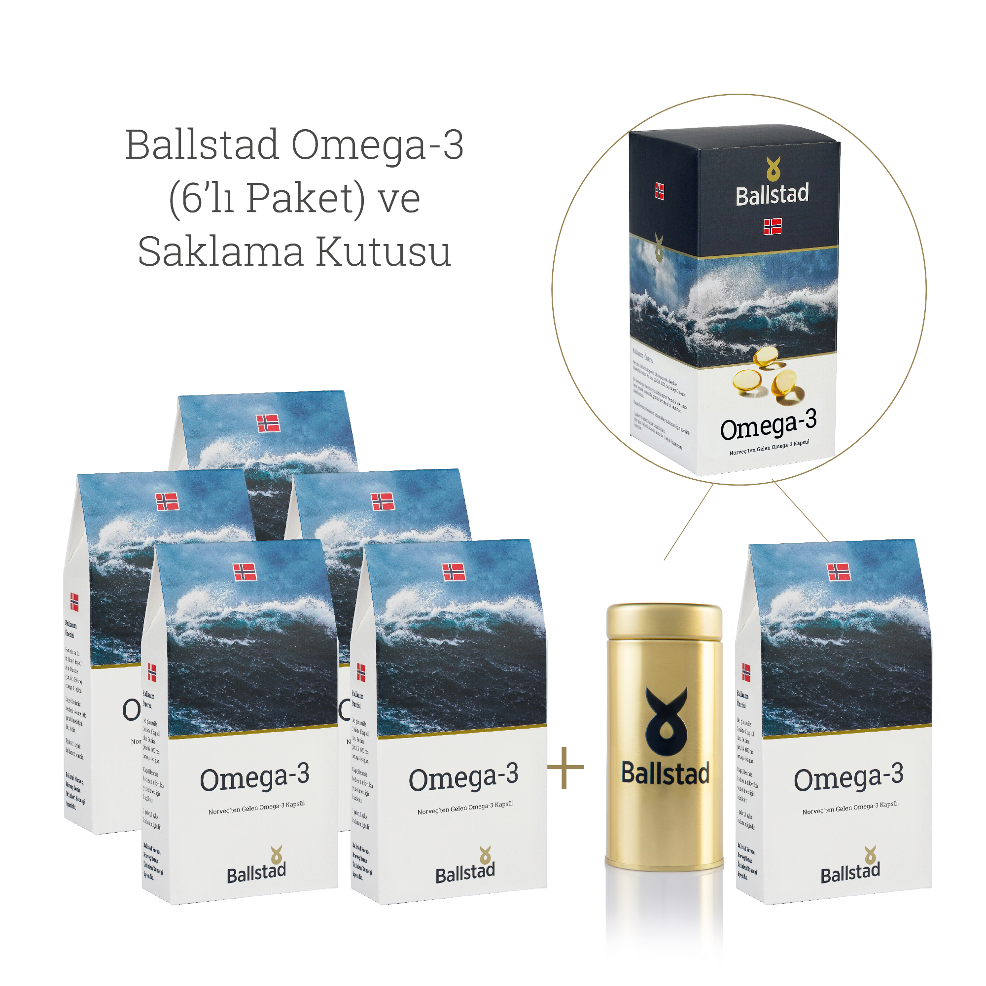 Ballstad Omega-3 6&