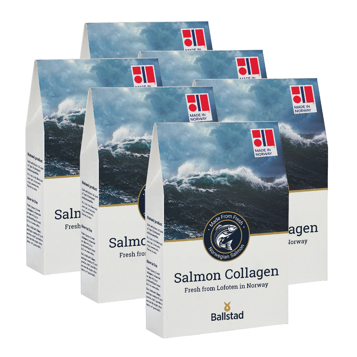 Dört adet Ballstad markalı &