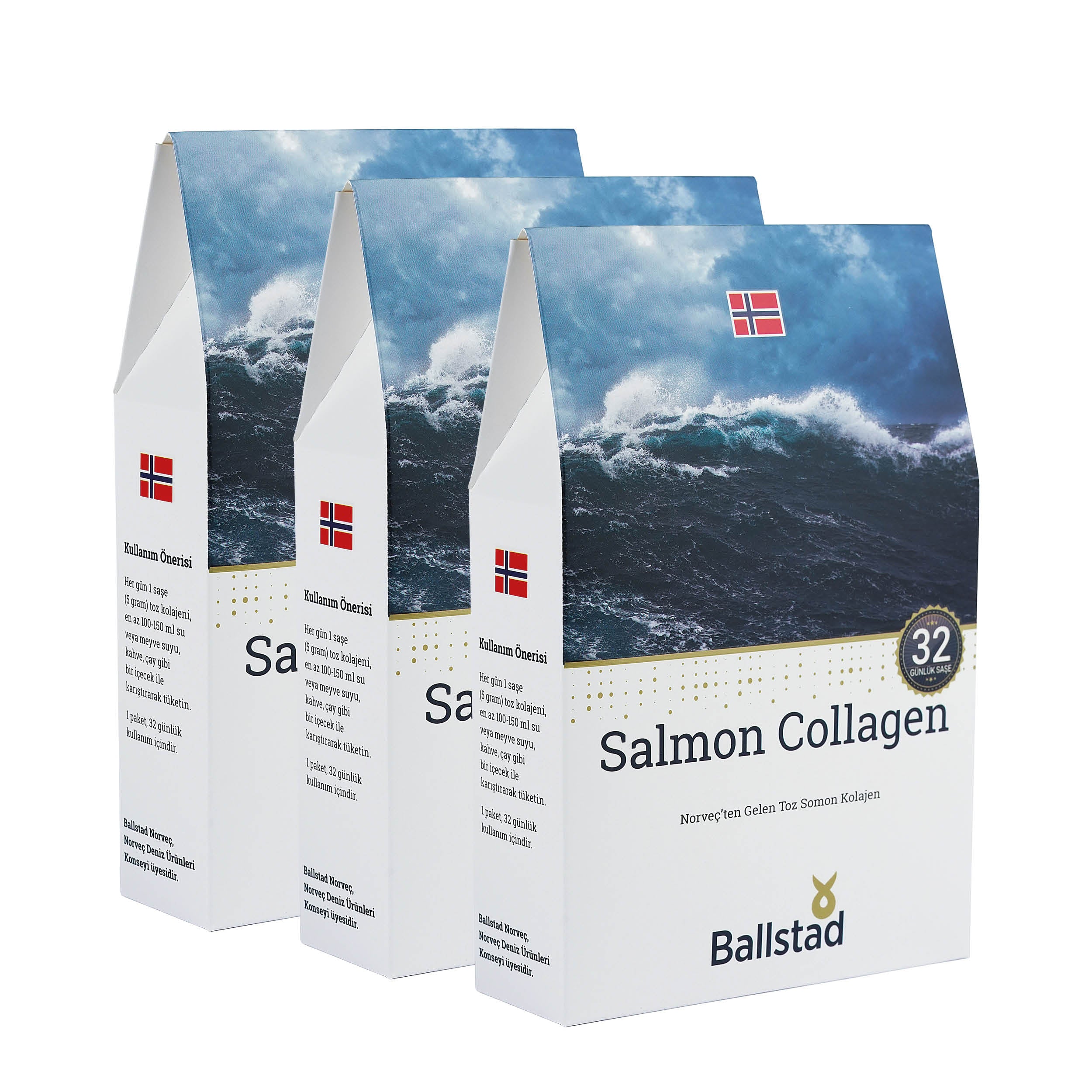 Ballstad Somon Kolajeni - Günlük Saşelerde (3’lü Paket)