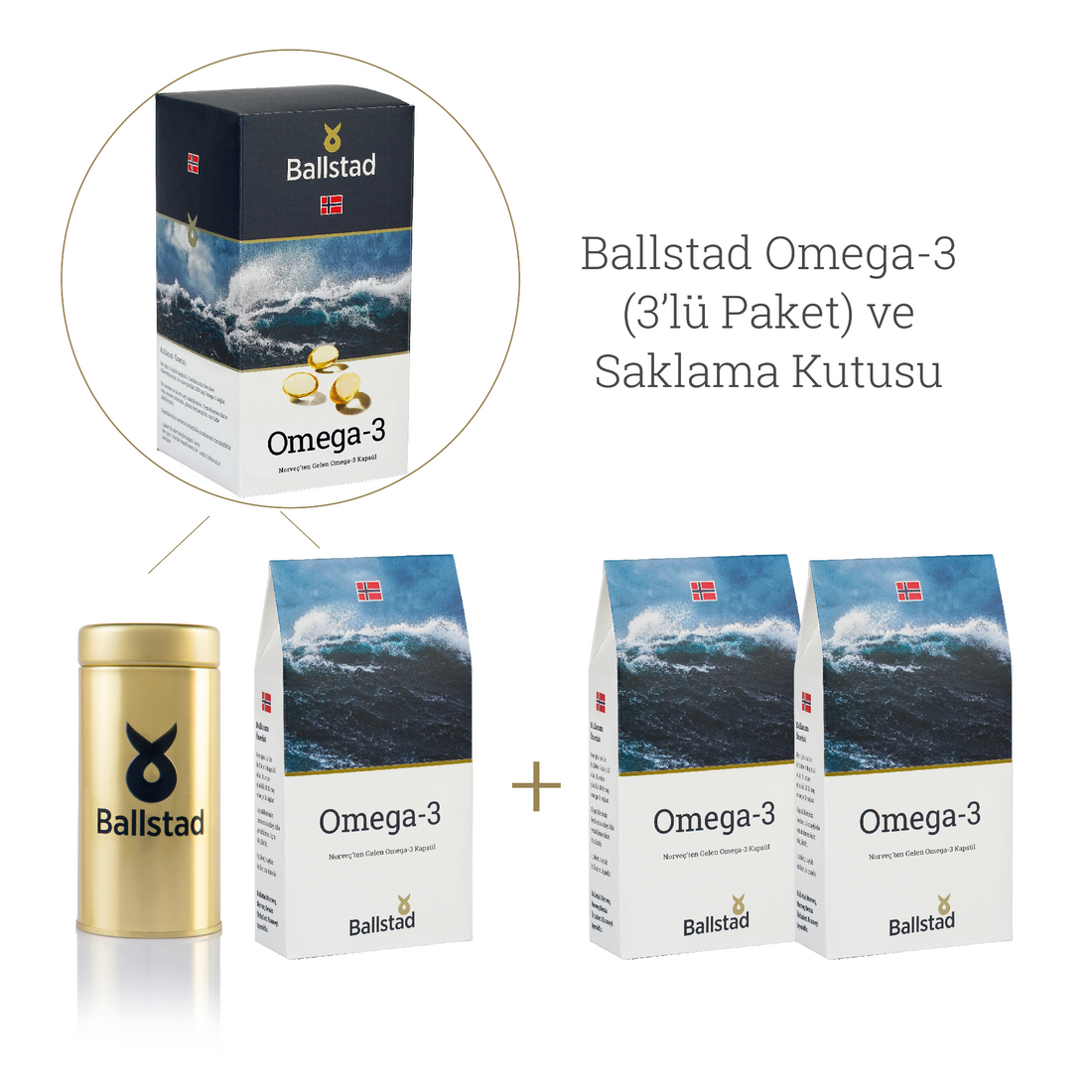 Ballstad Omega-3 3&