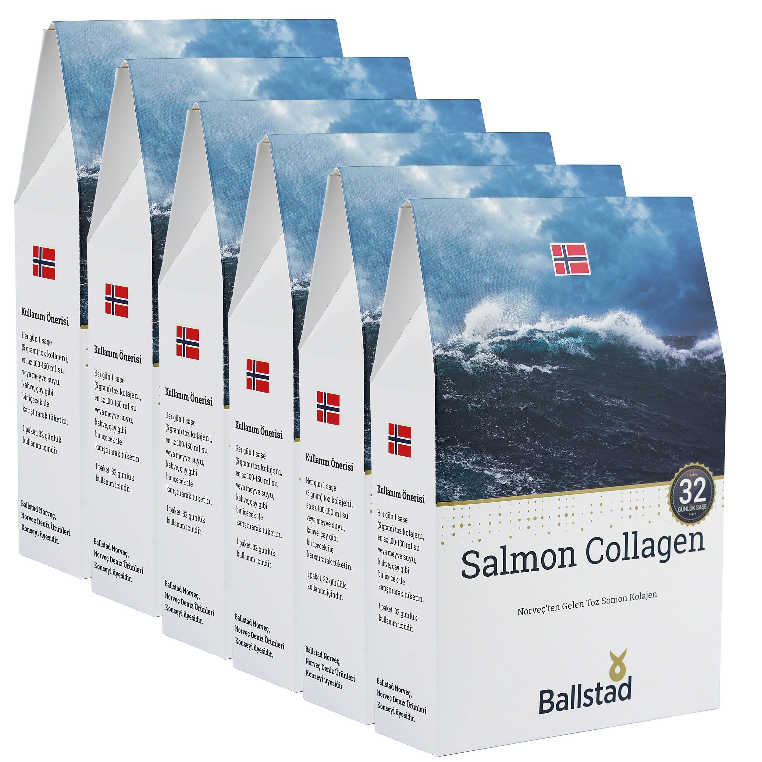 Ballstad Somon Kolajen (6’lı Paket)